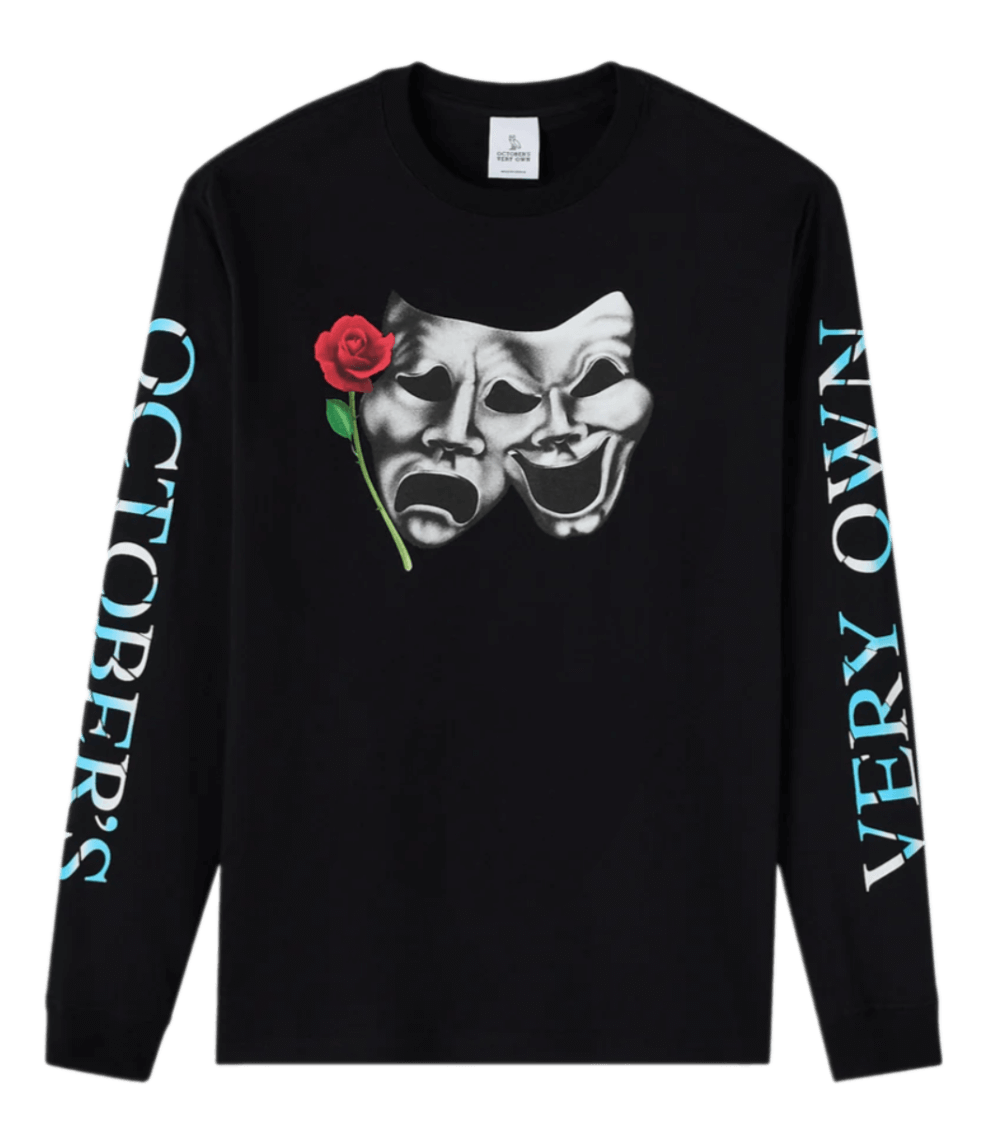 OvO Phantom Long-Sleeve Tee - Black