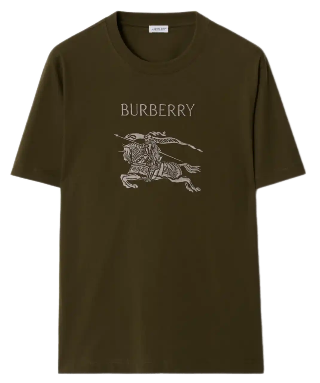Burberry EKD Cotton T-shirt - Marsh Green