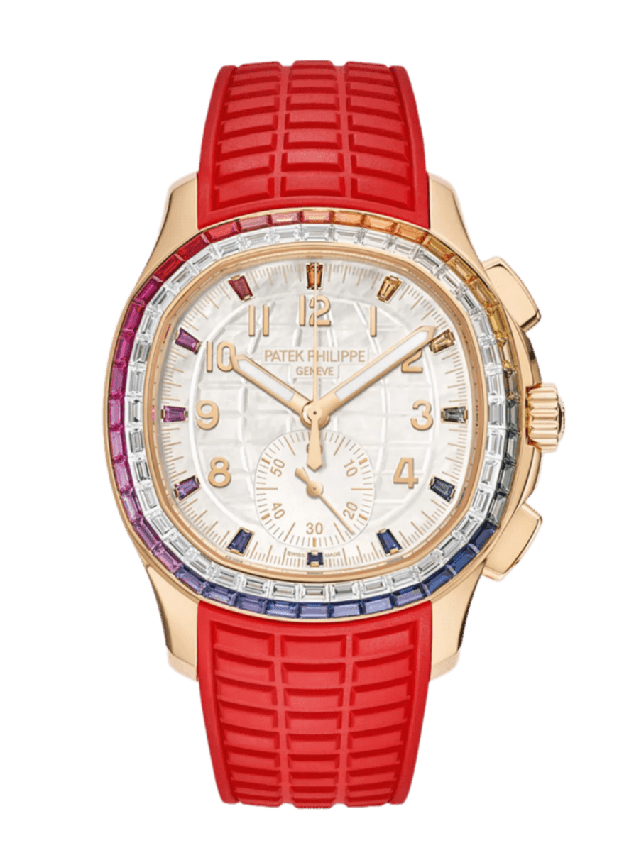 Patek Philippe Aquanaut Luce "Rainbow" Chronograph - 40mm, 18ct Rose Gold (2024)