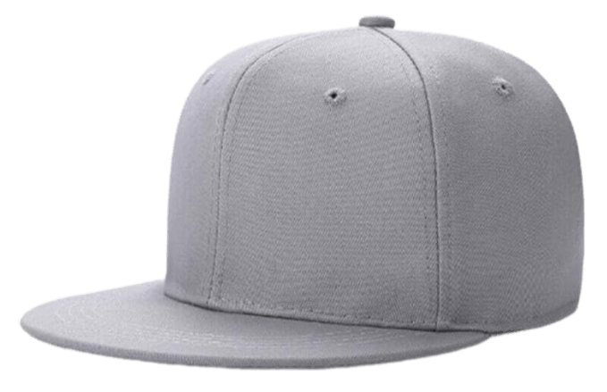 Classic Snapback Hat - Grey