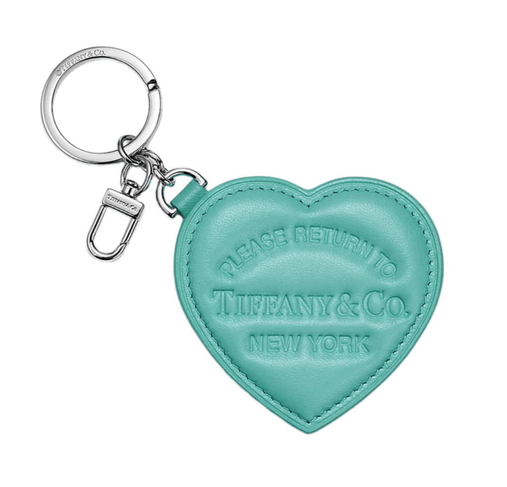 Tiffany Padded Bag Charm - Tiffany Blue