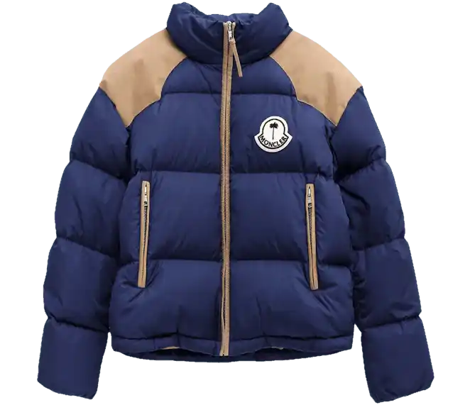Moncler x Palm Angels Kelsey Jacket Men's - Blue Beige