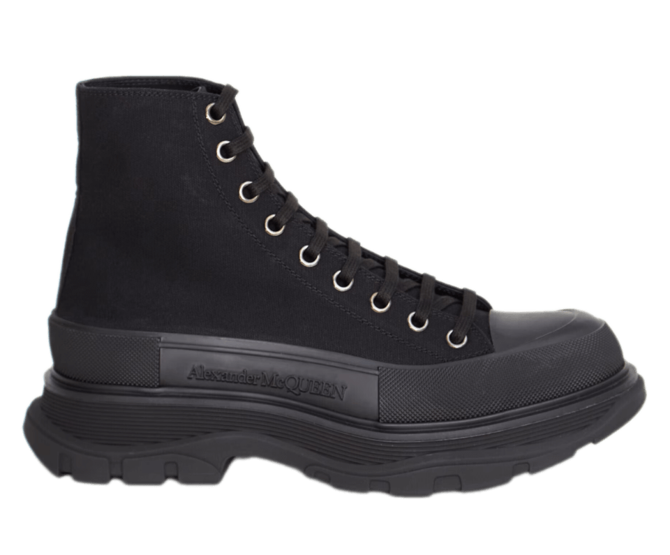 McQueen Tread Slick Boot - Black