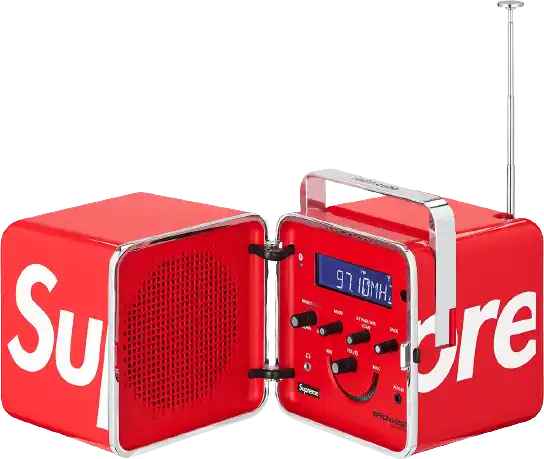 Supreme Brionvega radio.cubo - Red