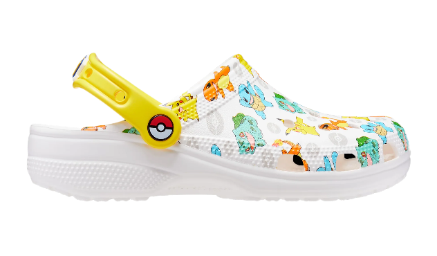 Crocs Classic Clog Pokémon White