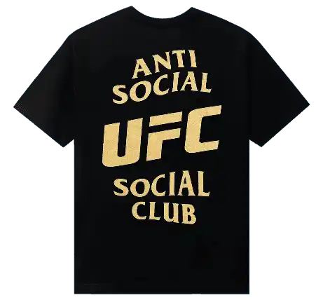 Anti Social Social Club x UFC Self-Titled Tee - Black