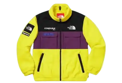 Supreme The North Face Expedition Fleece (FW18) Jacket Men's - Sulphur