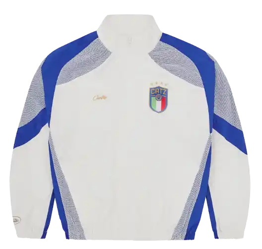 Corteiz Italia Shuku Jacket - White/Blue