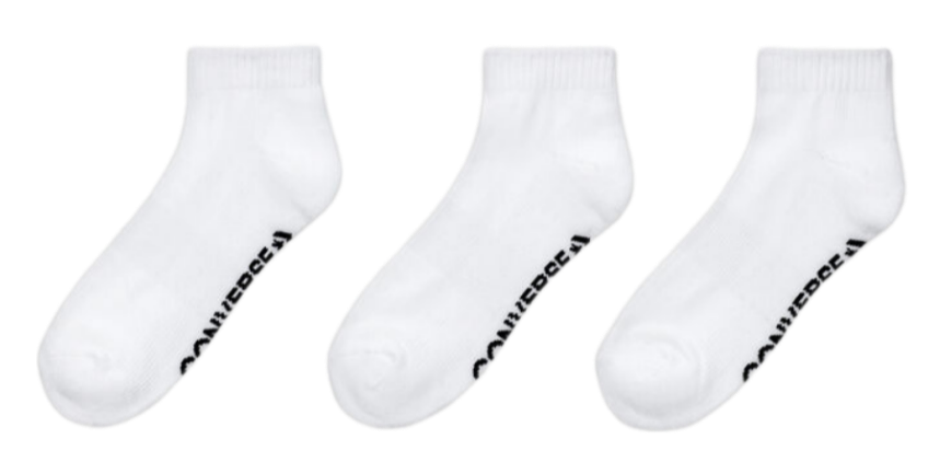 Converse 3-Pack Chuck High Socks - White