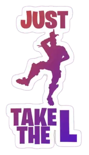 Fortnite "Take The L" Sticker