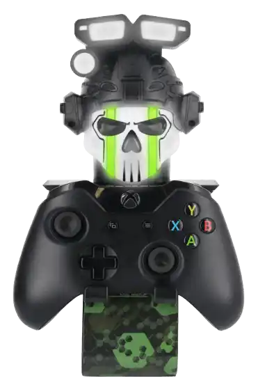 Call of Duty Light Up Ghost Controller & Phone Charging Stand