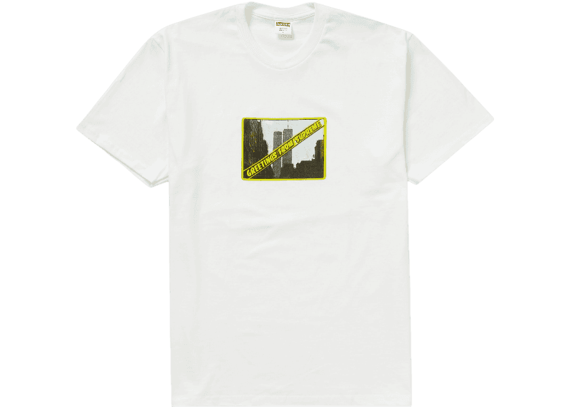 Supreme Greetings Tee - White