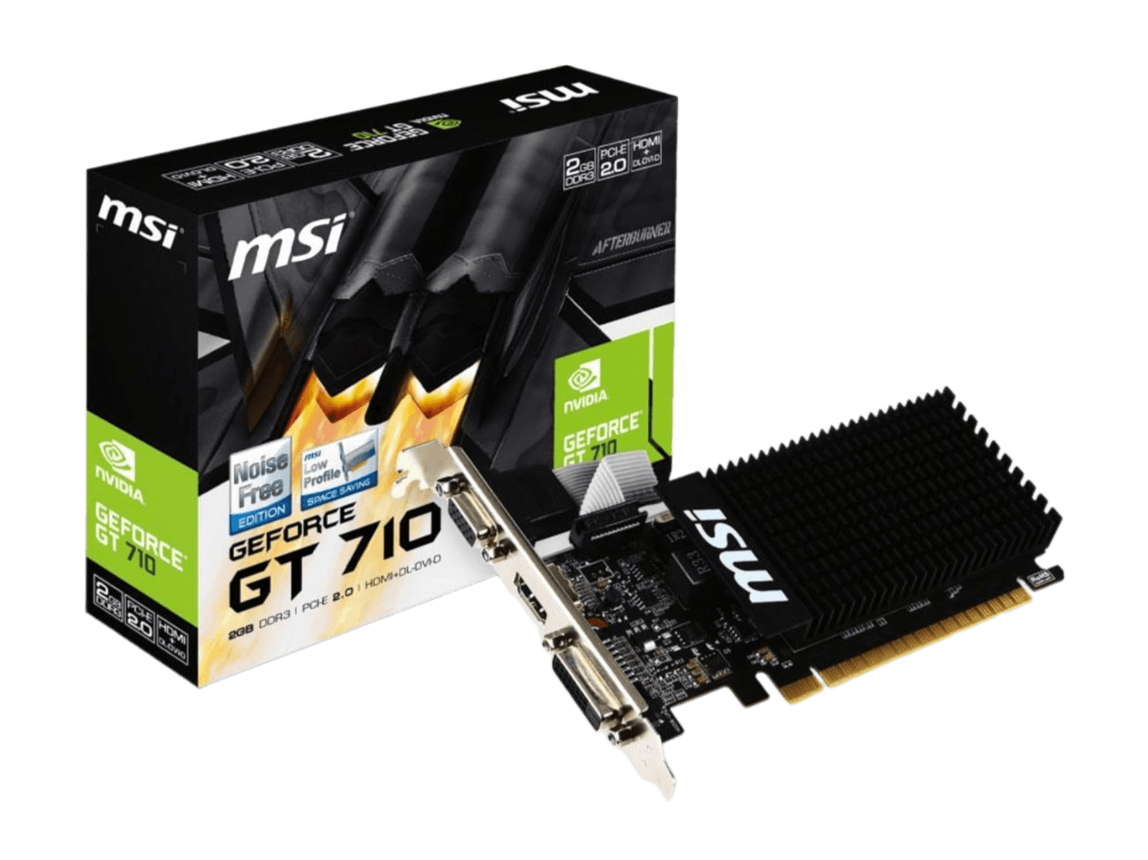 MSI GeForce GT 710 2GD3H LP Graphics Card '2GB DDR3