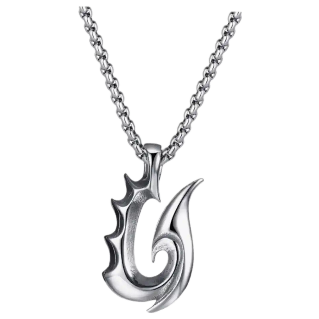 Flame Pendant Necklace