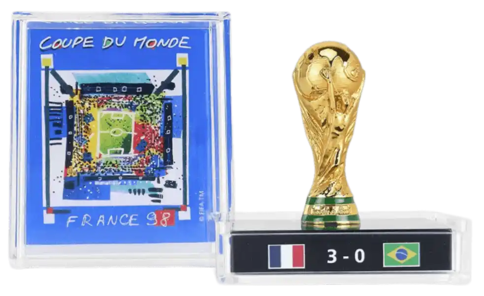 45mm Licensed 1998 FIFA World Cup Replica Trophy