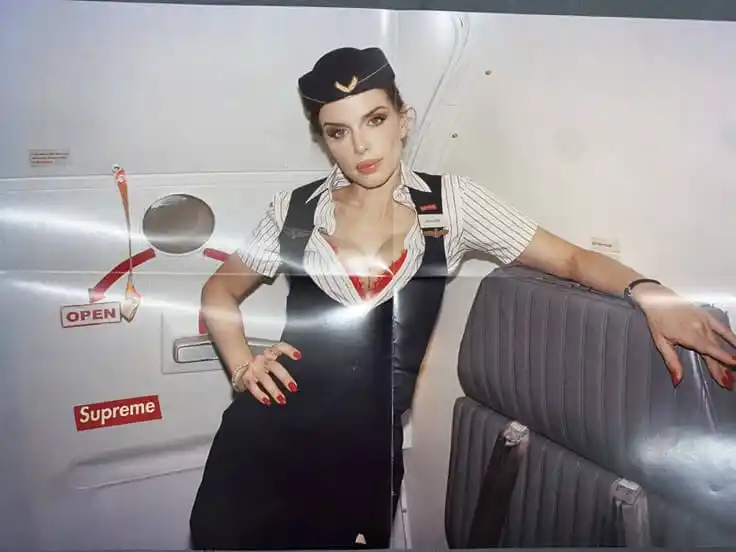Supreme Julia Fox Poster