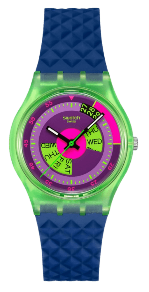 Swatch Neon Skychart - 34mm, Polymer