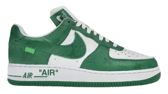 Louis Vuitton Nike Air Force 1 Low - By Virgil Abloh White Green
