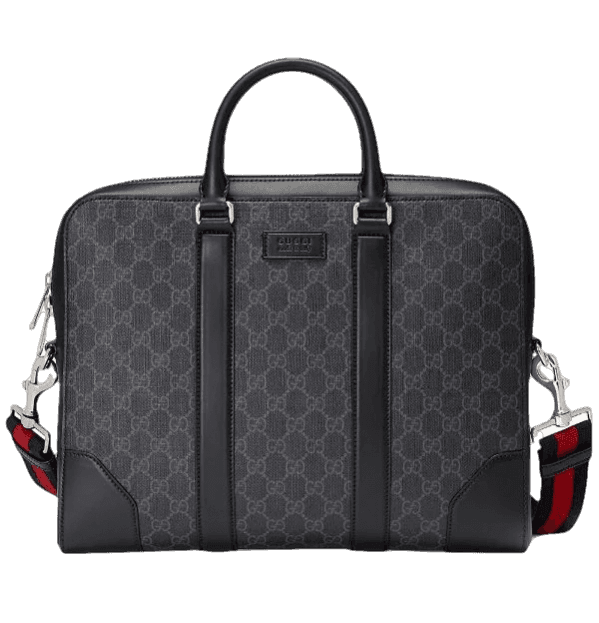 Gucci GG Black Briefcase