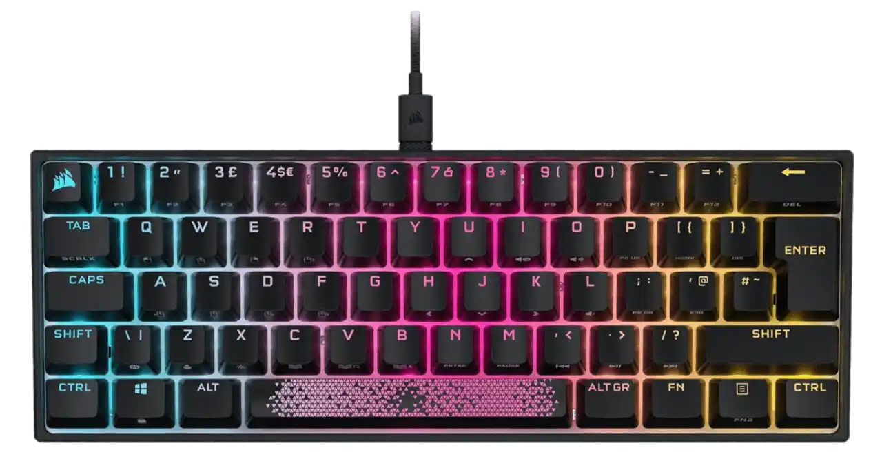 Corsair K65 RGB MINI 60% Mechanical Wired Gaming Keyboard