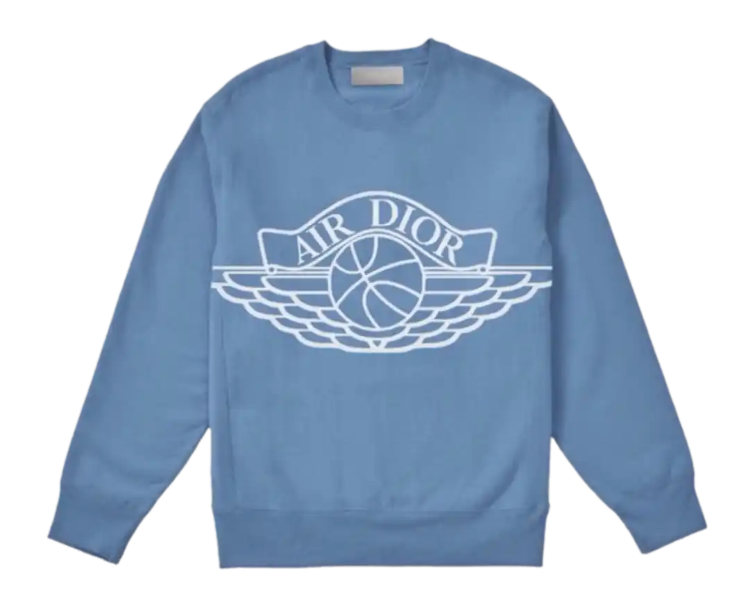 Dior x Jordan Wings Sweater - Blue