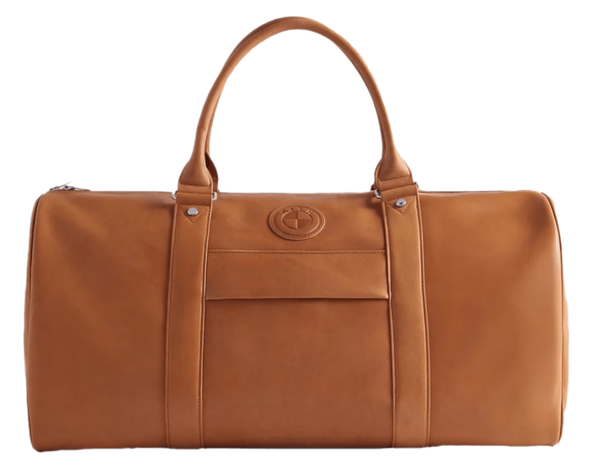 Kith BMW Leather Duffle Bag - Desert