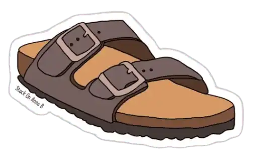 Birk Sandal Sticker