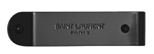 Saint Laurent ID Money Clip In Metal - Black