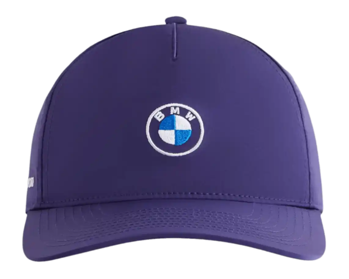 Kith x BMW Bay Low Pinch Crown Snapback - Techno Violet