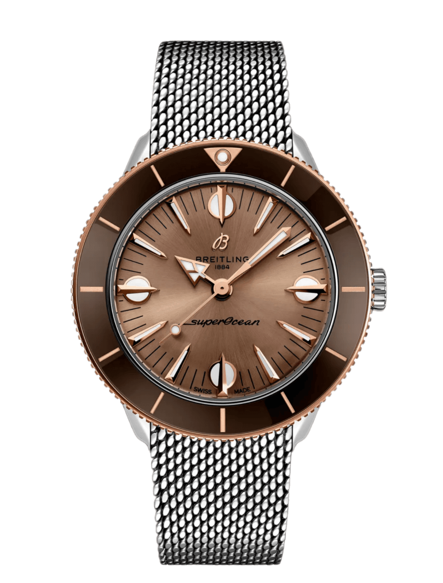 Breitling Superocean Heritage '57 Highlands - 38mm, Steel and Rose Gold