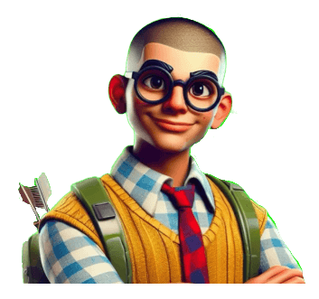 N3on Fortnite Sticker