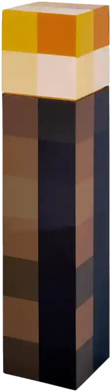 Minecraft Torch Bottle