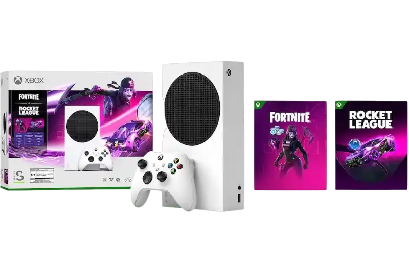 Microsoft Xbox Series S 512GB Fortnite and Rocket League Console Bundle RRS-00025
