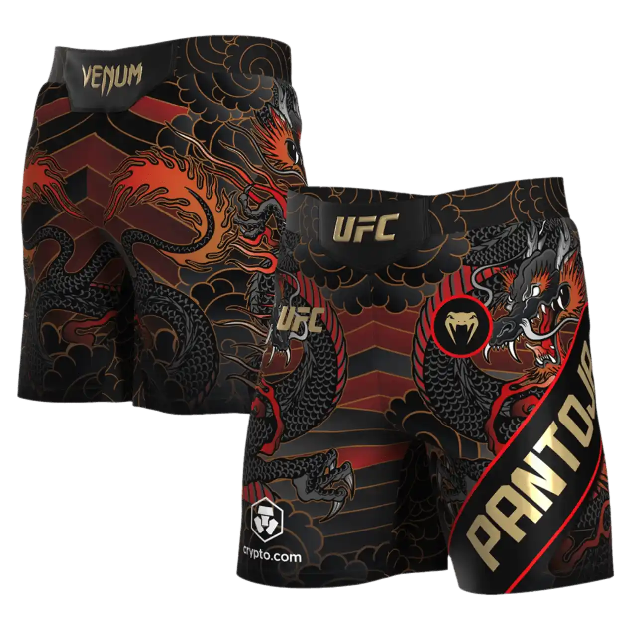 UFC Unrivaled by VENUM Red Alexandre Pantoja Short Fit Fight Short