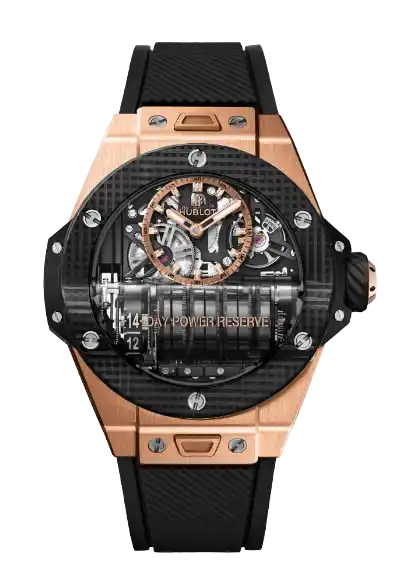 Hublot Big Bang MP-11 Power Reserve 14 Days King Gold 3D Carbon - 45mm, 18k Gold, Titanium