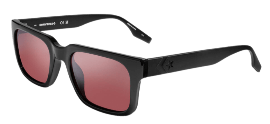 Converse Fluidity Rectangle Sunglasses - Black