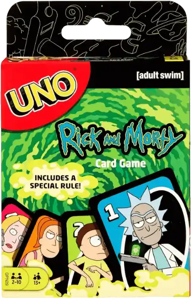 Rick And Morty Uno Card Game