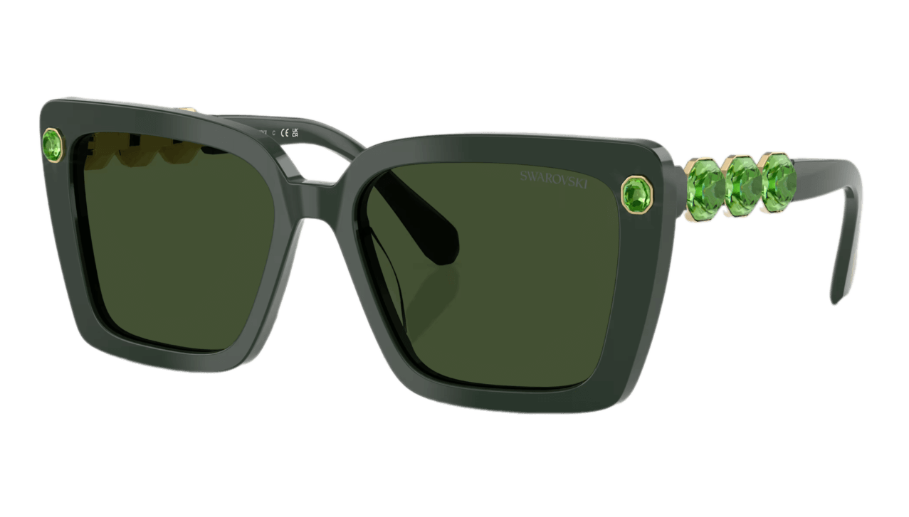 Swarovski Sunglasses Square Shape - Green