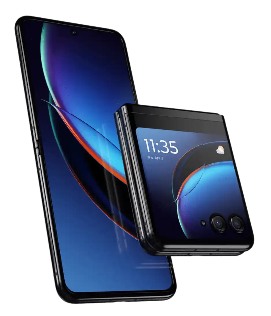 Motorola Razr (plus) Unlocked - Quartz Black, 256GB