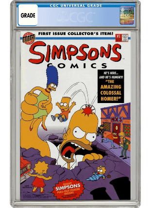 Bongo Simpsons Comics 1 Comic Book CGC Graded