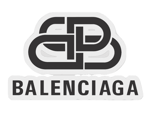 Balenciaga Logo Sticker