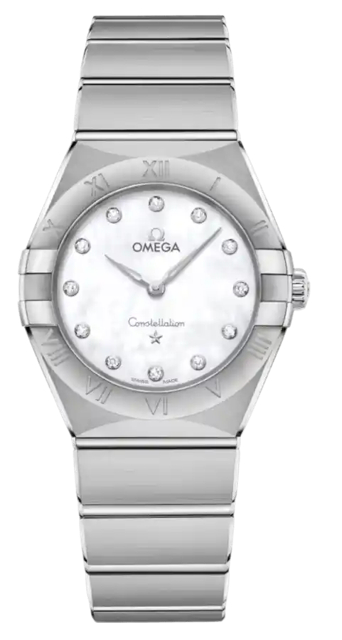 Omega Constellation White Dial - 28mm, Steel