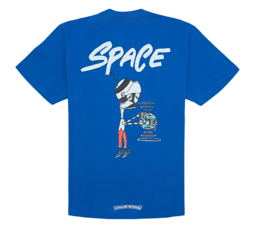 Chrome Hearts x Matty Boy Space T-Shirt - Blue
