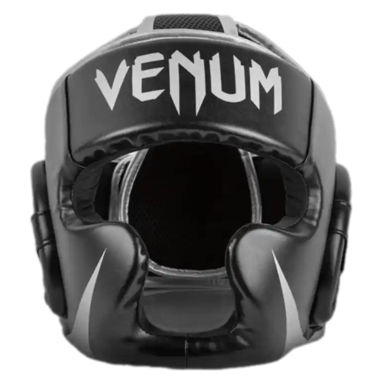 Venum Challenger Headgear - Black/Silver