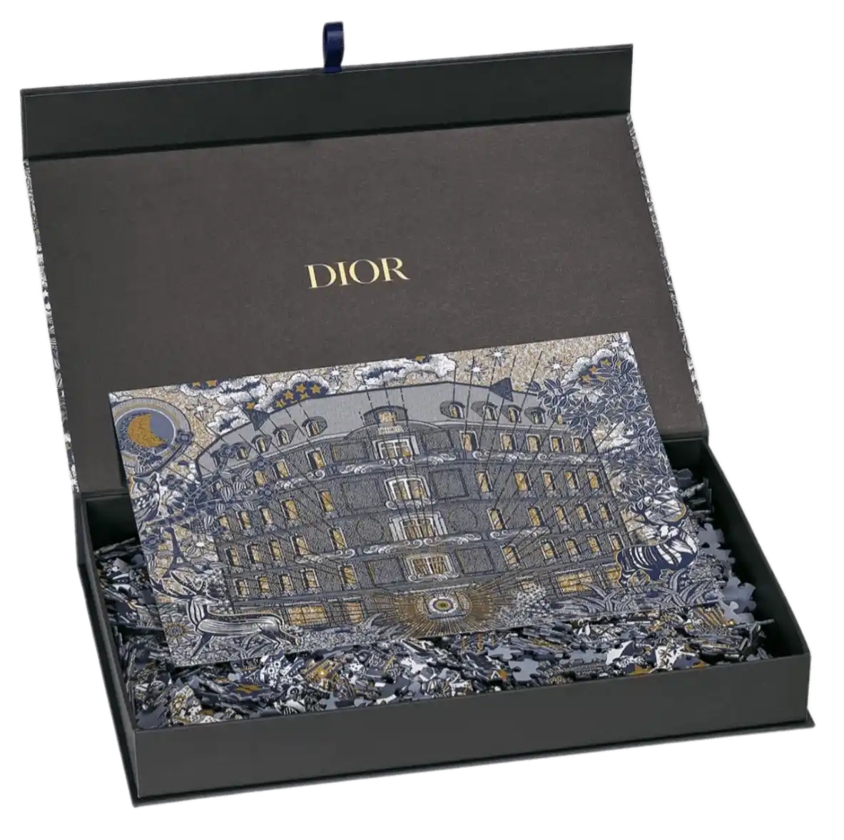 Dior 1,000-Piece Puzzle - 30 Montaigne Blue Deer