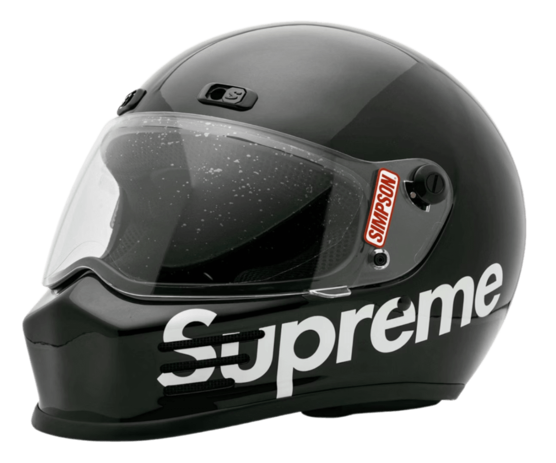 Supreme Simpson Street Bandit Helmet - Black