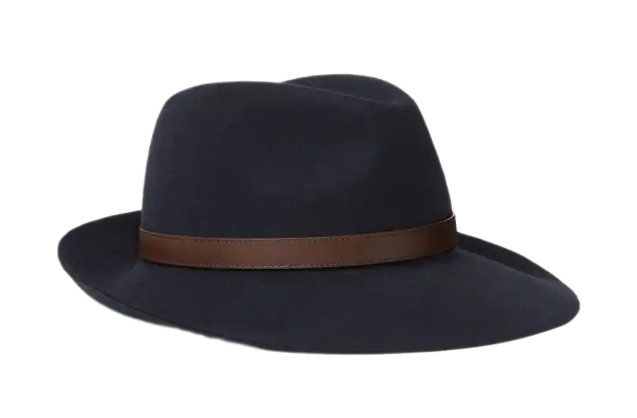 Loro Piana Pier Rabbit Fur Hat - Eclipse Blue