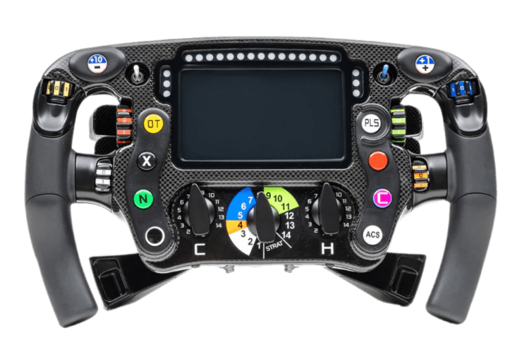 McLaren MCL36 1:1 Scale Model Steering Wheel – Amalgam Collection