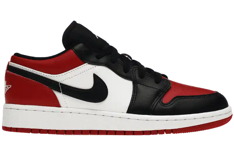 Jordan 1 Low - Bred Toe