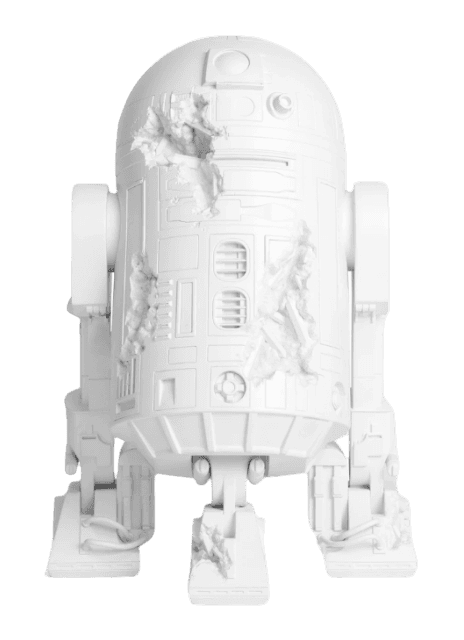 Daniel Arsham Star Wars R2-D2 Future Artifact Sculpture
